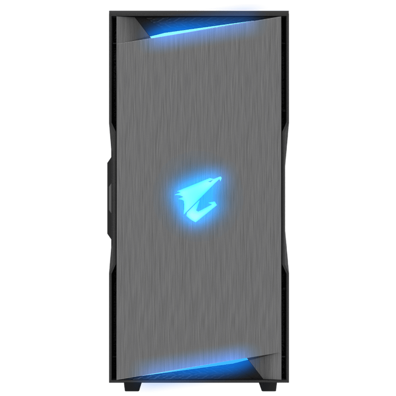 GIGABYTE AORUS C300 Glass RGB Black Black ATX Case GB-AC300G 