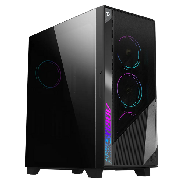 GIGABYTE AORUS C500 Glass ARGB Black 黑色 ATX Case GB-AC500G