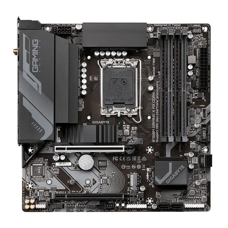 GIGABYTE B760M GAMING X AX DDR4,LGA 1700 mATX Motherboard