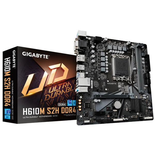 GIGABYTE H610M S2H DDR4,LGA 1700 mATX Motherboard