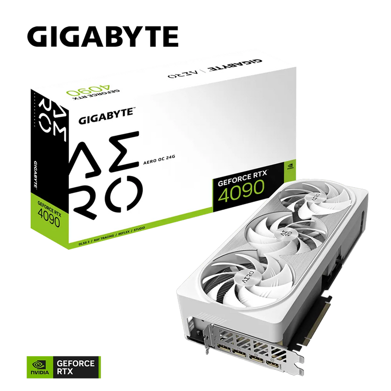 GIGABYTE RTX 4090 AERO OC 24GB GDDR6X GV-N4090AERO OC-24GD