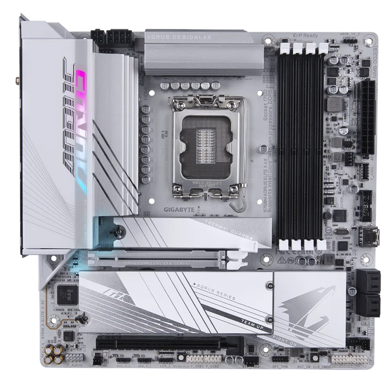 Placa madre Gigabyte Aorus B760m Elite Lga 1700 Matx DDR5