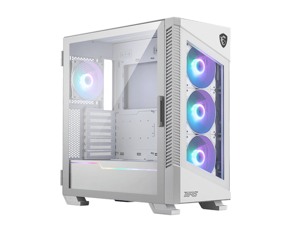 MSI MPG VELOX 100R WHITE White Mid-Tower ATX Case (CA-MPV10RW)