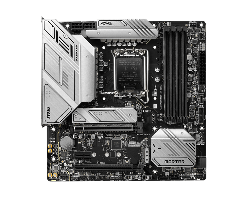 MSI MAG B760M MORTAR DDR4,LGA 1700 mATX Motherboard
