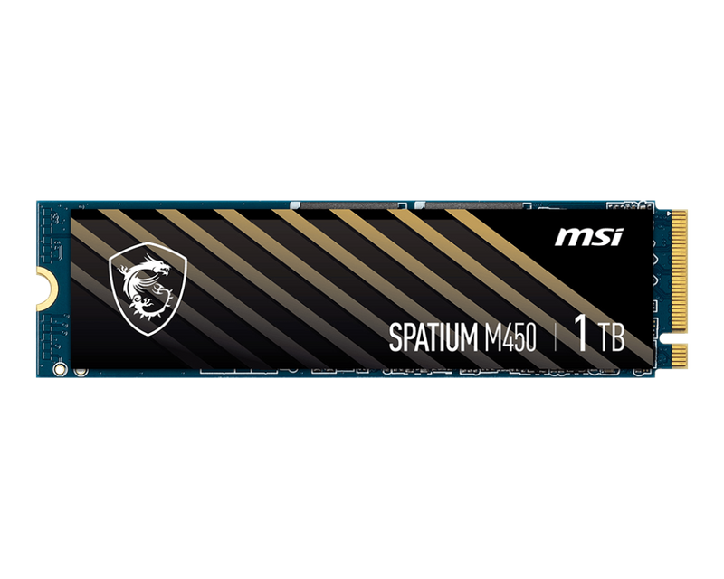 MSI 1TB SPATIUM M450 PCIe 4.0 NVMe M.2 SSD HD-M4501TV