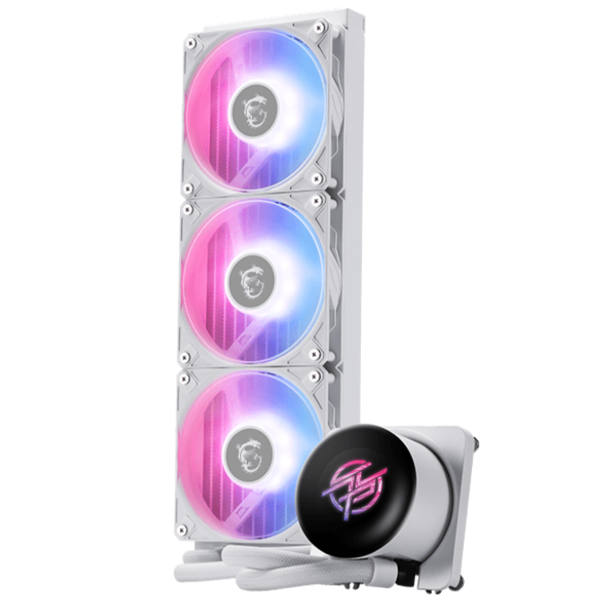 MSI MPG CORELIQUID P13 360 White 白色 360mm Liquid CPU Cooler (TH-MP1336W)