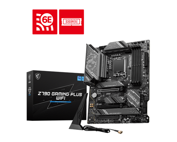 MSI Z790 GAMING PLUS WIFI DDR5,LGA 1700 ATX Motherboard