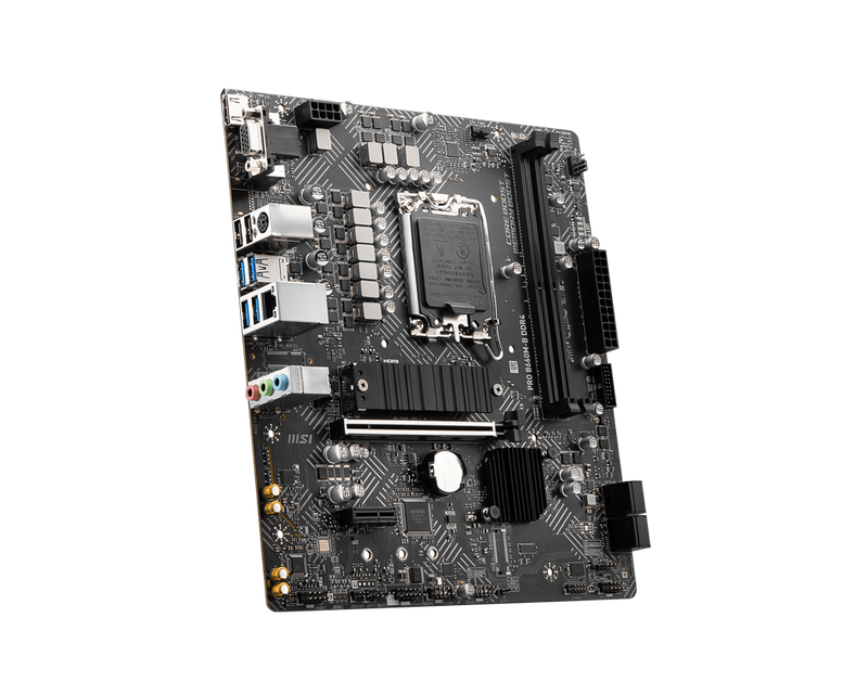 MSI PRO B660M-B DDR4,LGA 1700 mATX Motherboard 