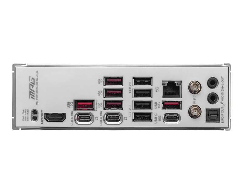 MSI MPG X870E EDGE TI WIFI DDR5,Socket AM5 ATX Motherboard (MB-RX87EEW)