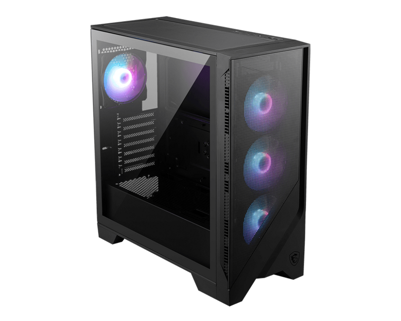 MSI MAG FORGE 321R AIRFLOW ARGB Tempered Glass ATX Case (CA-MAF31RA)
