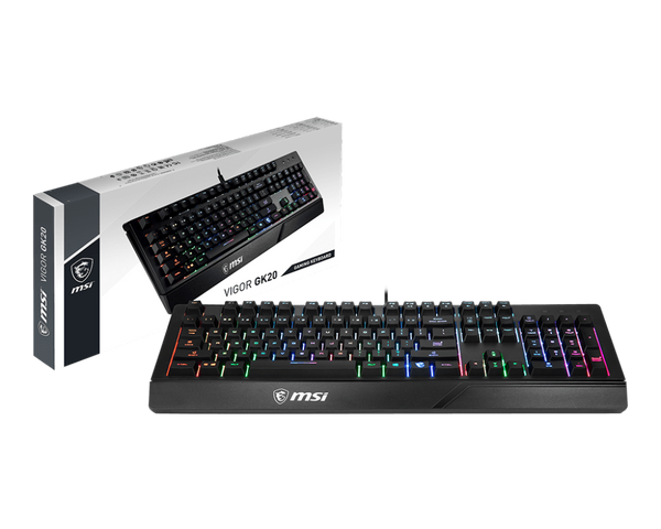 MSI 電競週邊VIGOR GK20 TC (KB-MGK2T)