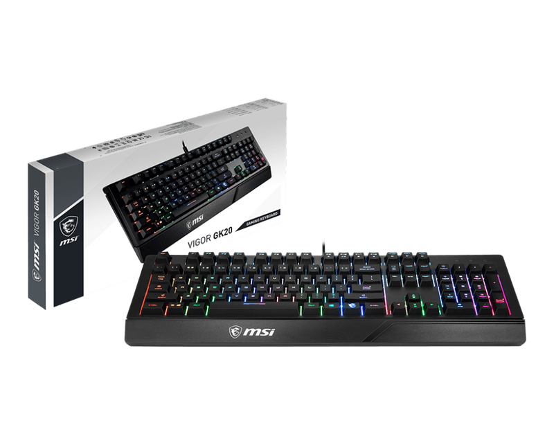 MSI 電競週邊VIGOR GK20 TC (KB-MGK2T)