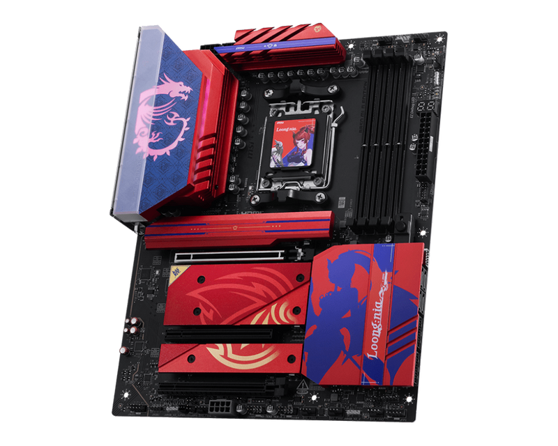 MSI B850 MLG 魔龍姬 EDITION Socket AM5 ATX Motherboard (MB-RB85MLG) *需要牛箱水板卡一起購買