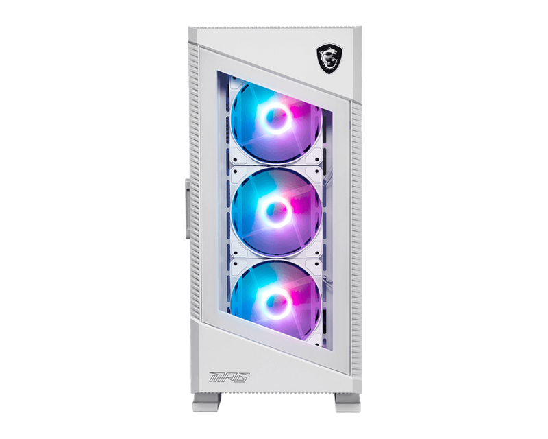 MSI MPG VELOX 100R WHITE White Mid-Tower ATX Case (CA-MPV10RW)