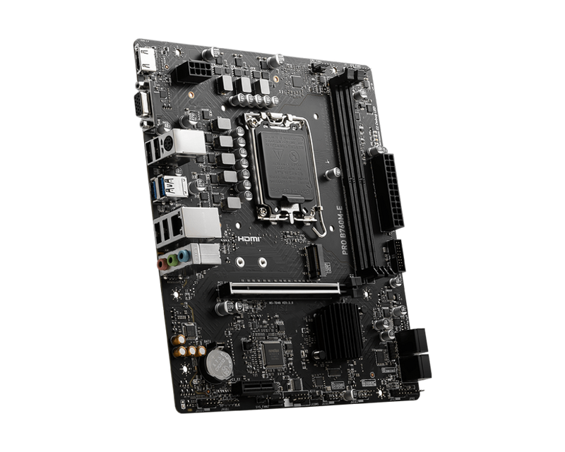 MSI PRO B760M-E DDR5,LGA 1700 mATX Motherboard