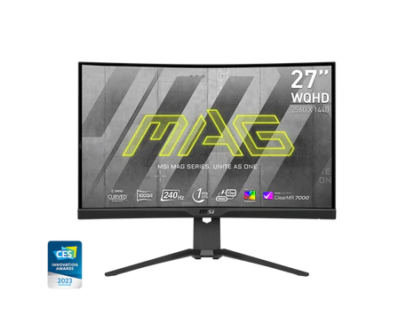 [Latest Product] MSI 27" MAG275CQRXF 240Hz 2K QHD VA (16:9) Curved Gaming Monitor (MO-MG27CQX) 