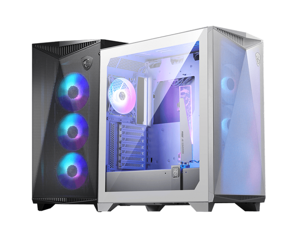 MSI MPG GUNGNIR 300R AIRFLOW WHITE Mid-Tower EATX Gaming Case (CA-MPG30RW)