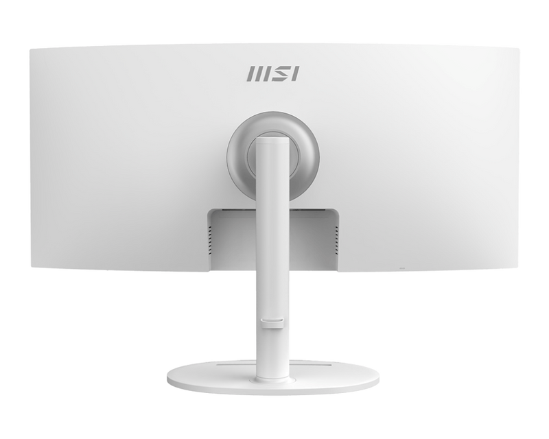 MSI 34" Modern MD342CQPW 120Hz UWQHD 3440x1440 (21:9) VA 白色 曲面顯示器 (w/98W PD) MO-MD34CQW