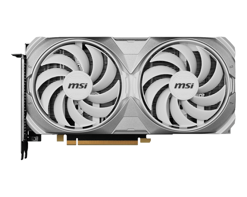 MSI GeForce RTX 4070 VENTUS 2X WHITE OC 12GB GDDR6X (DI-N4070W1) 