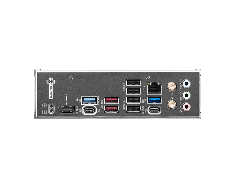 MSI X870 GAMING PLUS WIFI DDR5,Socket AM5 ATX Motherboard (MB-RX87G+W)