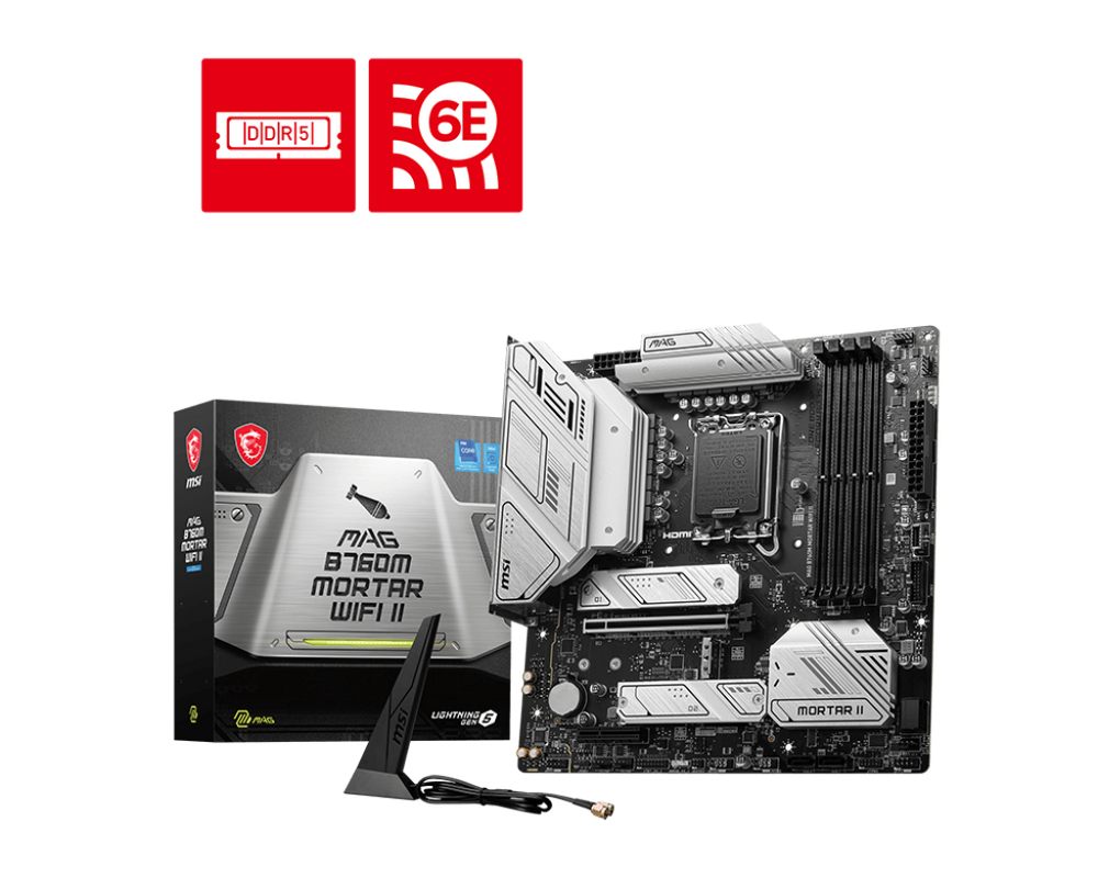 【ジャンク】MSI MAG B760M MORTAR WIFI DDR5 MSI MAG B760M Mortar WiFi - Review 2023 - PCMag Middle East