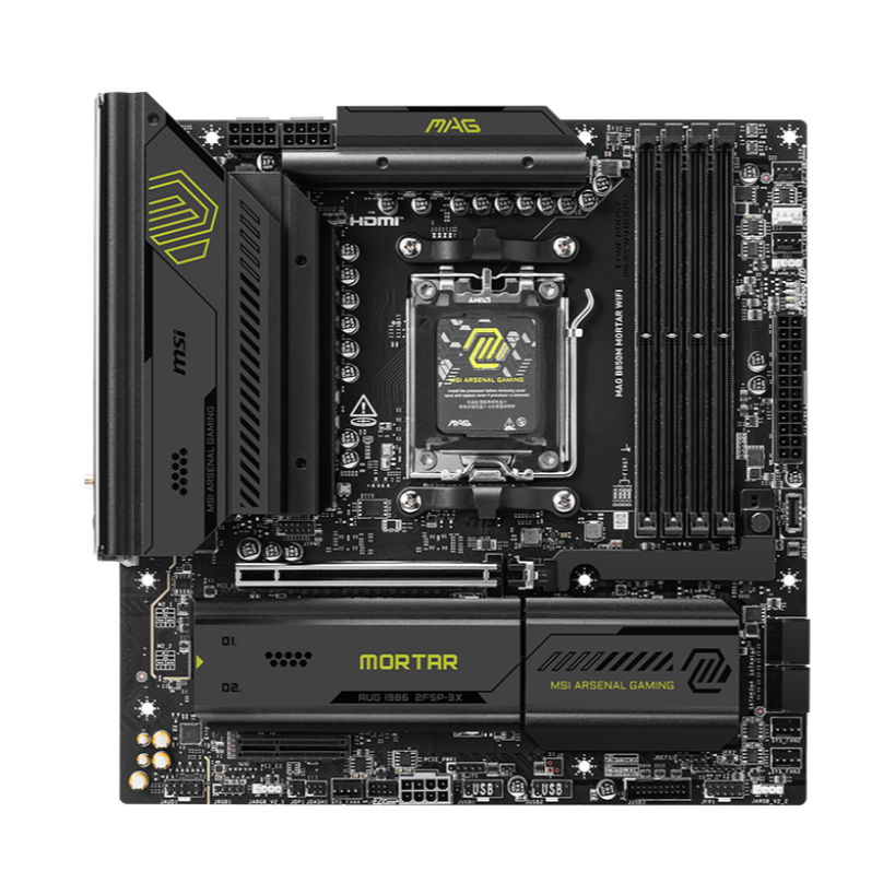 MSI MAG B850M MORTAR WIFI DDR5,Socket AM5 mATX Motherboard (MB-RB85MW)