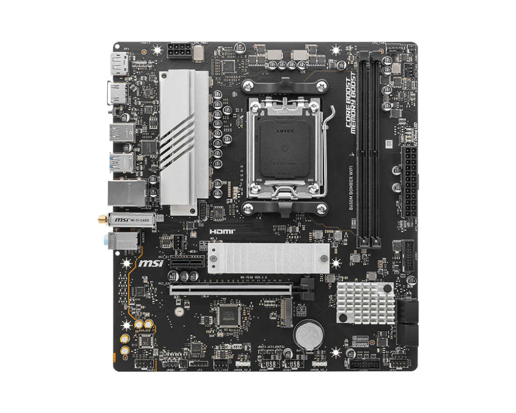 Bomber Computer MSI B650M BOMBER WIFI DDR5,Socket AM5 mATX Motherboard (MB-RB65MBW)