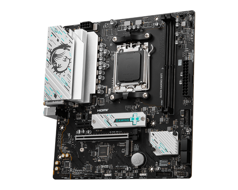 MSI B650M GAMING WIFI DDR5,Socket AM5 mATX Motherboard