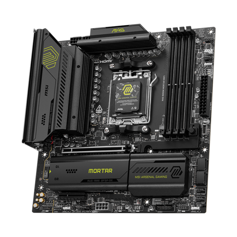 MSI MAG B850M MORTAR WIFI DDR5,Socket AM5 mATX Motherboard (MB-RB85MW)