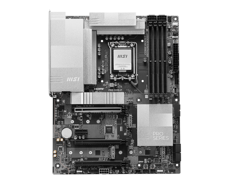 MSI PRO Z890-P DDR5,LGA 1851 ATX Motherboard (MB-MZ89P)