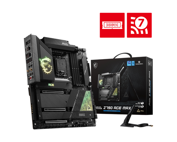 MSI MEG Z790 ACE MAX DDR5,LGA 1700 EATX Motherboard