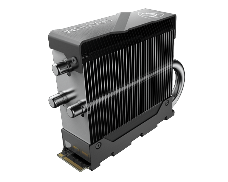 MSI 2TB SPATIUM M580 w/Heatsink PCIe 5.0 NVMe M.2 FROZR SSD HD-M5802TF