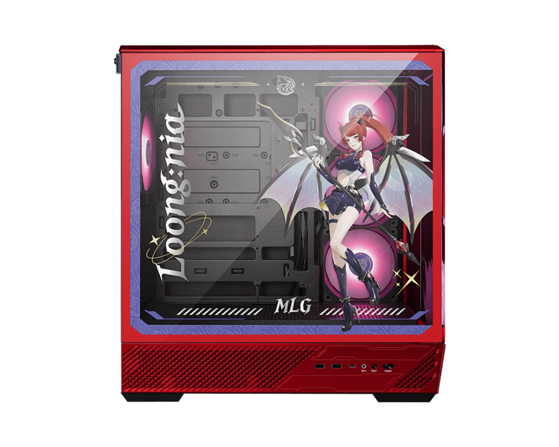 MSI PANO 130R MLG 魔龍姬 EDITION Mid-Tower (CA-MPZ13RM) *需要牛箱水板卡一起購買