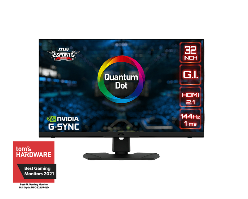 MSI 31.5" MPG321UR-QD 144Hz 4K UHD Rapid IPS (16:9) 量子點電競顯示器(HDMI2.1)