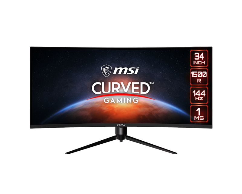 MSI 34" MAG342CQR 144Hz 3440x1440 VA (21:9) Curved Gaming Monitor