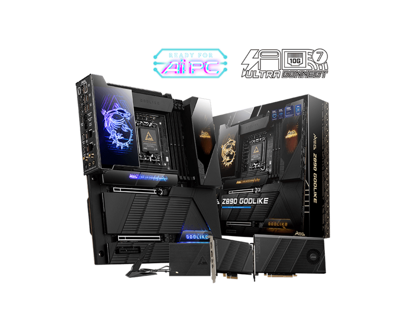 MSI MEG Z890 GODLIKE DDR5,LGA 1851 EATX Motherboard