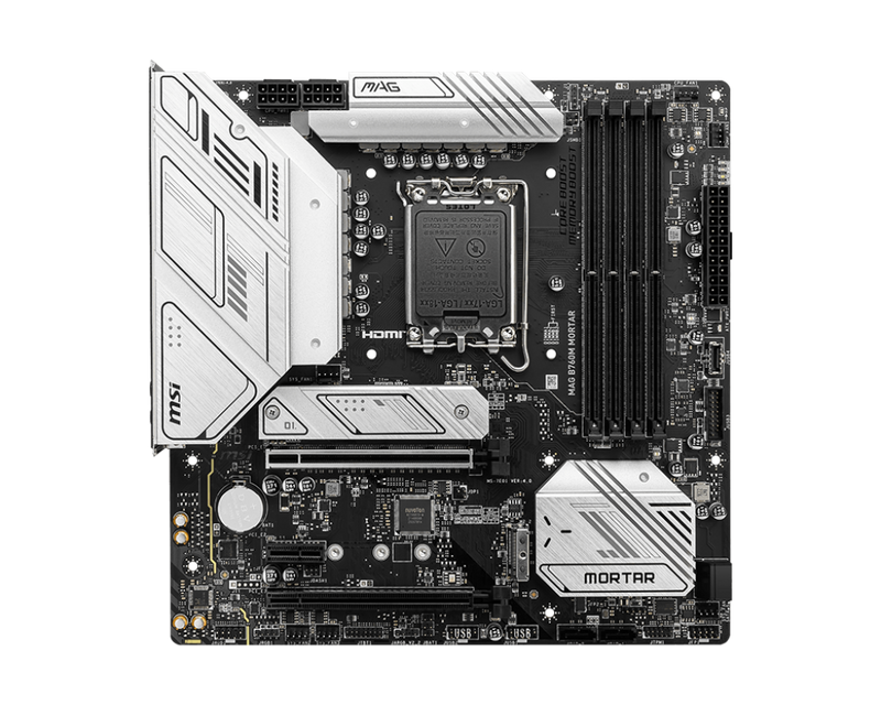 MSI MAG B760M MORTAR DDR5,LGA 1700 mATX Motherboard