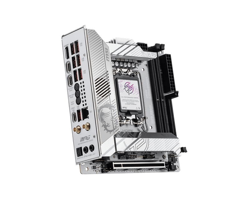 MSI MPG Z890I EDGE TI WIFI DDR5,LGA 1851 Mini-ITX Motherboard (MB-MZ89IEW)