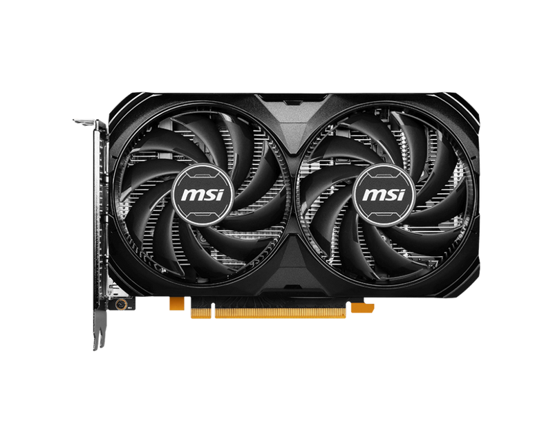 MSI GeForce RTX 4060 VENTUS 2X BLACK OC 8GB GDDR6 (DI-N4060V8) 