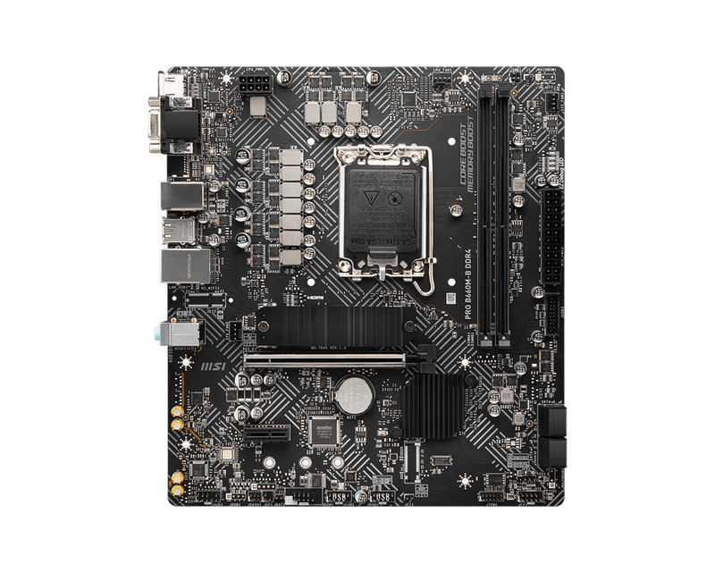 MSI PRO B660M-B DDR4,LGA 1700 mATX Motherboard 