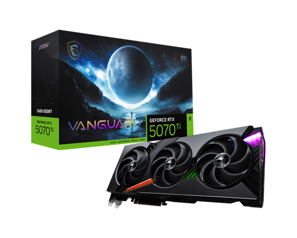 MSI GeForce RTX 5070 Ti VANGUARD SOC 16GB GDDR7 (DI-N507TG1)