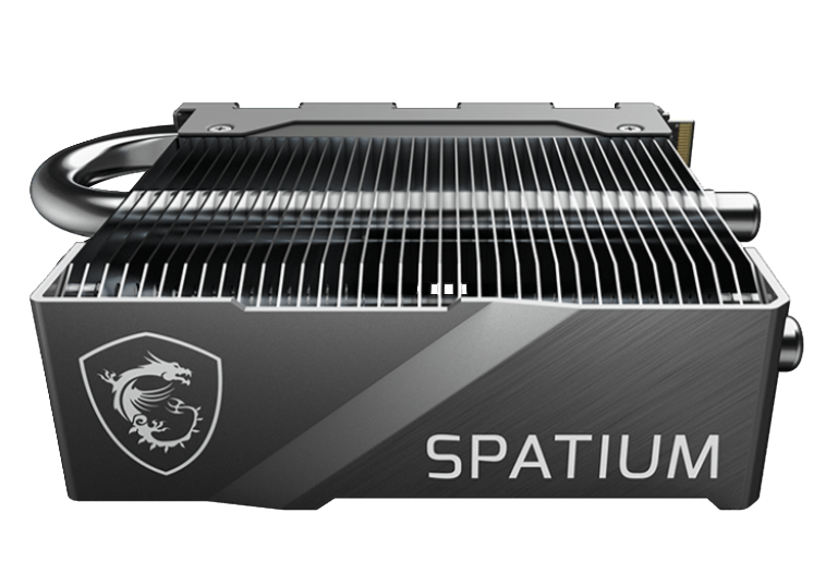 MSI 2TB SPATIUM M580 w/Heatsink PCIe 5.0 NVMe M.2 FROZR SSD HD-M5802TF