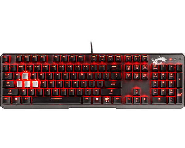 MSI VIGOR GK60 Gaming Keyboard Cherry MX機械青軸 (KB-MGK6CT)