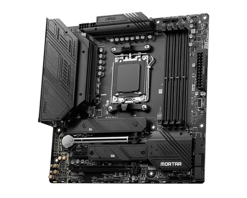 MSI MAG B650M MORTAR WIFI DDR5,Socket AM5 mATX Motherboard