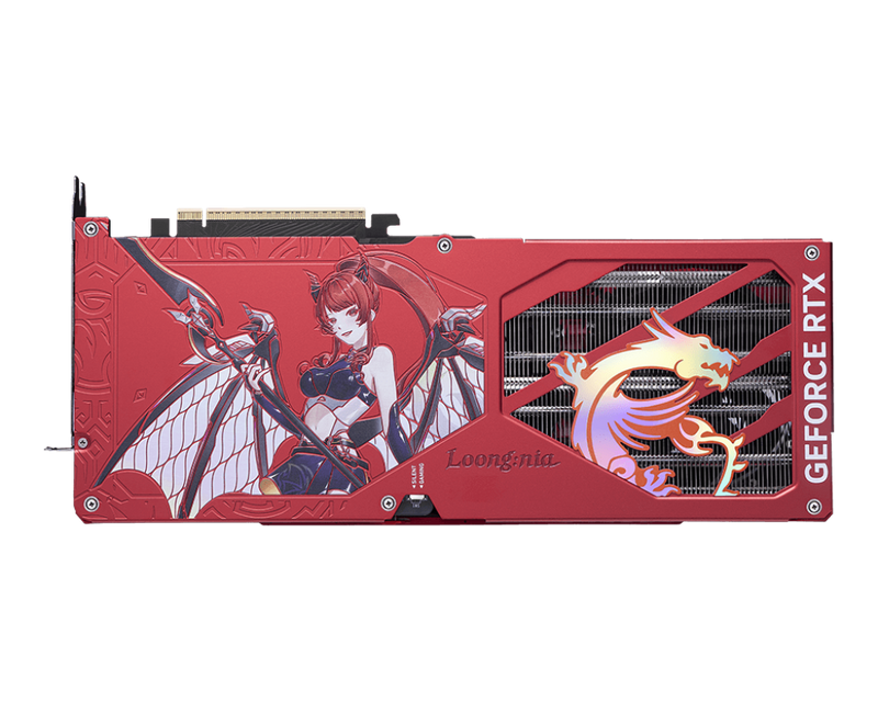 MSI GeForce RTX 5070 Ti 16G MLG 魔龍姬 EDITION OC (DI-N507TK1) *需要牛箱水板卡一起購買