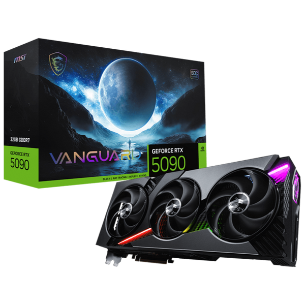 MSI GeForce Series RTX 5090 VANGUARD SOC 32GB GDDR7