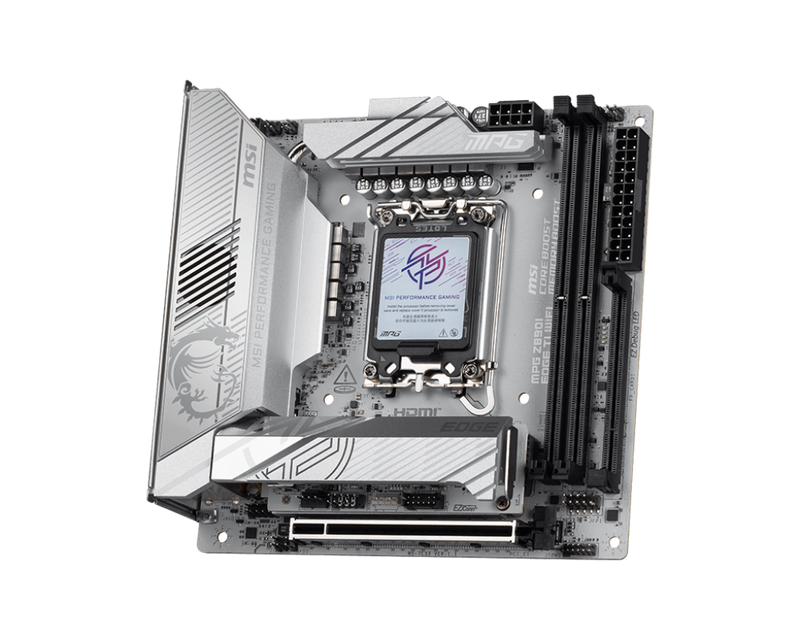 MSI MPG Z890I EDGE TI WIFI DDR5,LGA 1851 Mini-ITX Motherboard (MB-MZ89IEW)