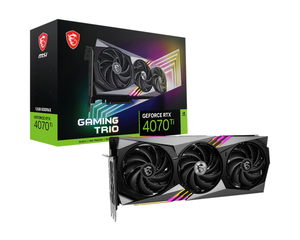 MSI RTX 4070 Ti GAMING TRIO 12GB GDDR6X (DI-N407TT1)