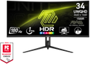 MSI 34" Optix MAG342CQR E2 180Hz 3440x1440 VA (21:9) 曲面電競顯示器 (MO-MA34CQ2)