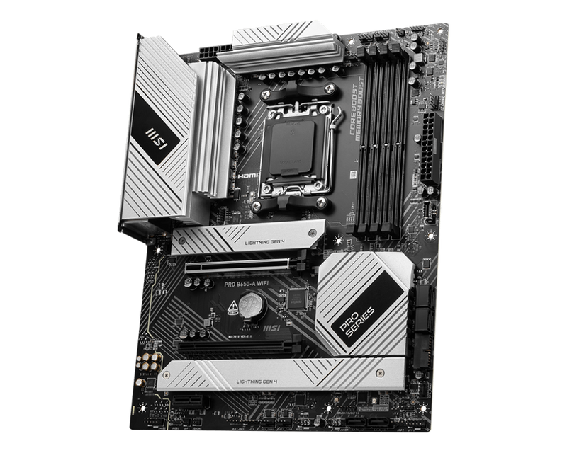 MSI PRO B650-A WIFI DDR5,Socket AM5 ATX Motherboard 